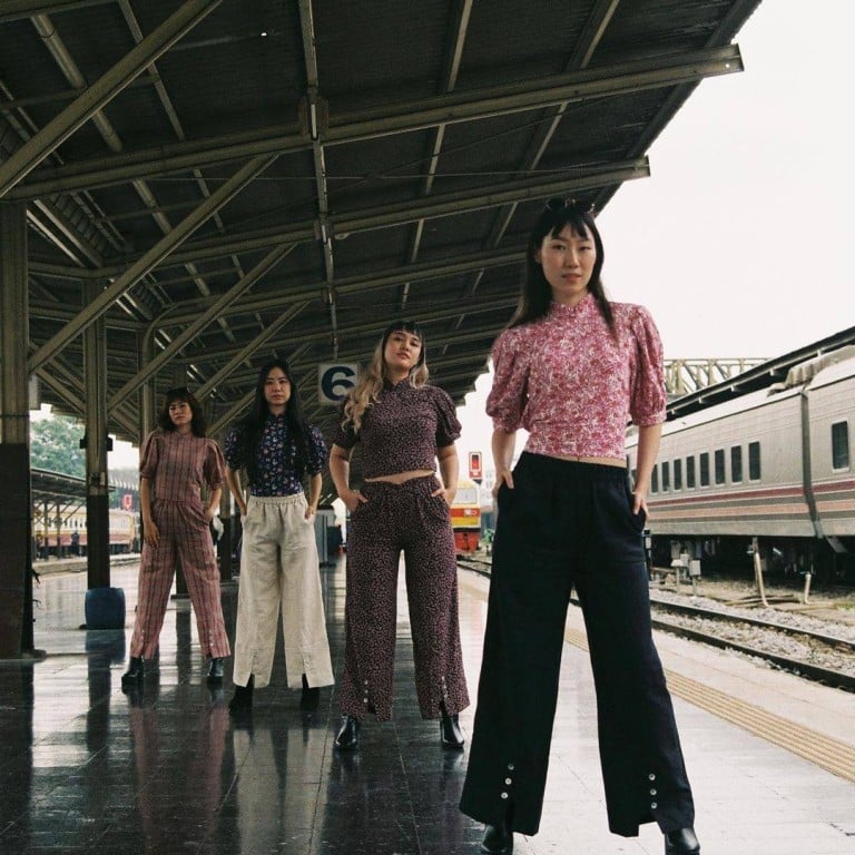 Fashion brand Dear Samfu updates the ultra casual Chinese shirt and pants combo, better known as samfu. Photo: @dearsamfu/Instagram