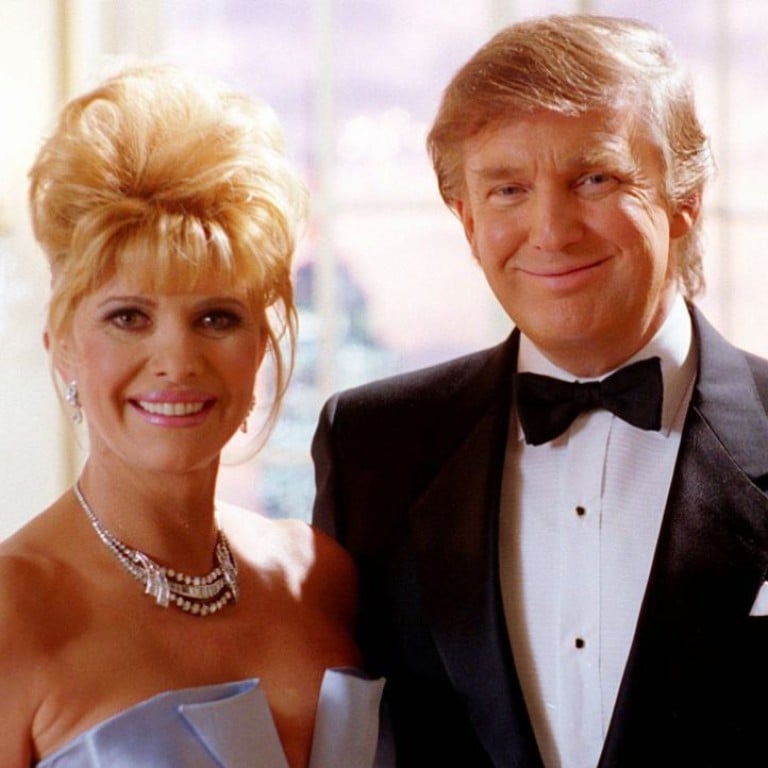 Donald and Ivana Trump were married for 15 years and even appeared in this TV advert for Pizza Hut together. Photos: @FanaTeresafana/Twitter