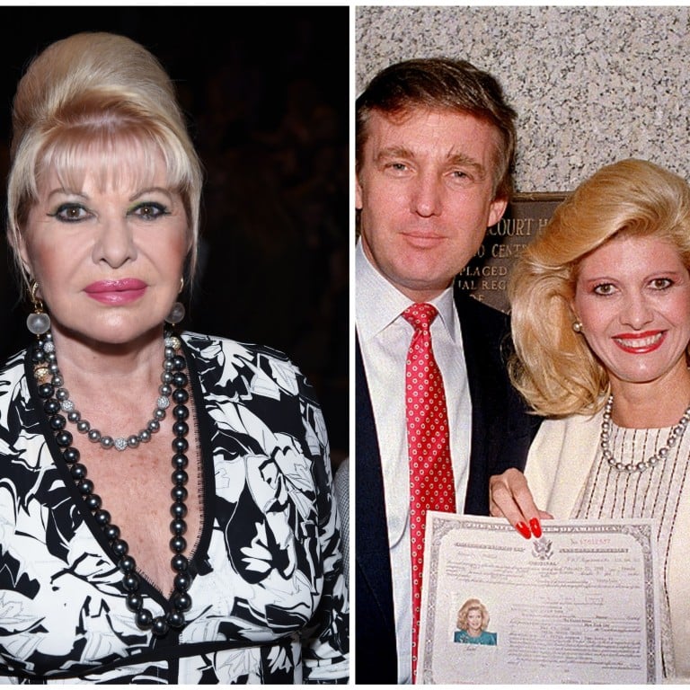 She may have been single when she died, but Ivana Trump was married four times, including to Rossano Rubicondi (left) and Donald Trump (right), of course. Photos: @NotHoodlum/Twitter, MCT, AP