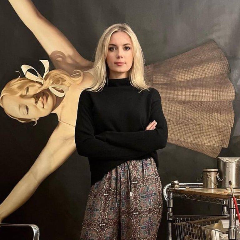 Anna Weyant became the Gagosian’s youngest artist ever to be signed. Photo: @gagosian/Instagram