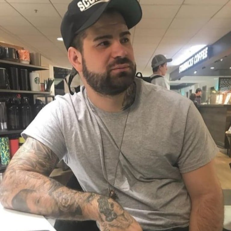 Hunter Moore is the ruthless brains behind Is Anyone Up? an exploitative website leaking nudes that was shut down in 2012. Photo: @_iamhuntermoore/Twitter