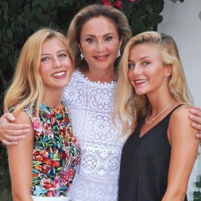 Twin princesses Aisha and Sara of Jordan with their mother Princess Alia Tabbaa. Photo: @royal_hashemite_family/Instagram