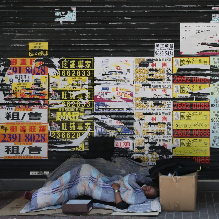 hong kong’s homeless numbers surge to 10-year high as pandemic travel restrictions, job losses take their toll