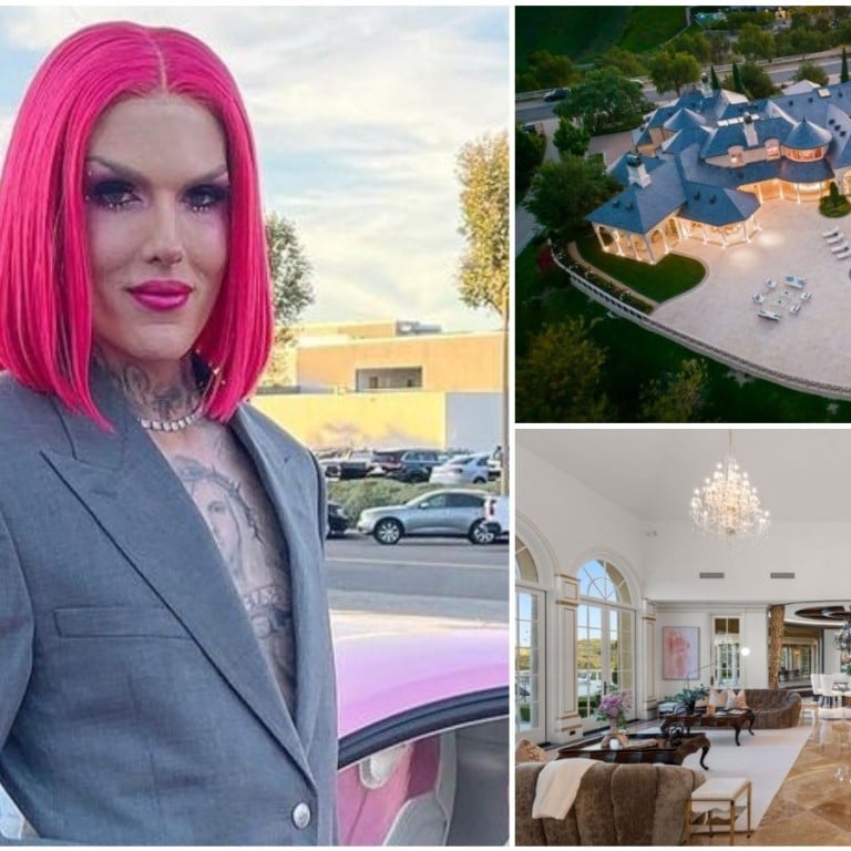 Jeffree Star’s Hidden Hills, Los Angeles mansion has just been sold for US$16.7 million. Photos: @jeffreestar/Instagram, Compass