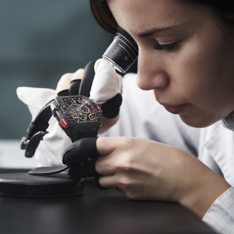 Swiss luxury watchmaker Richard Mille mixes technical mastery and craftsmanship in timepieces like the RM 47 Tourbillon Samurai and RM UP-01 Ferrari. Photos: Richard Mille