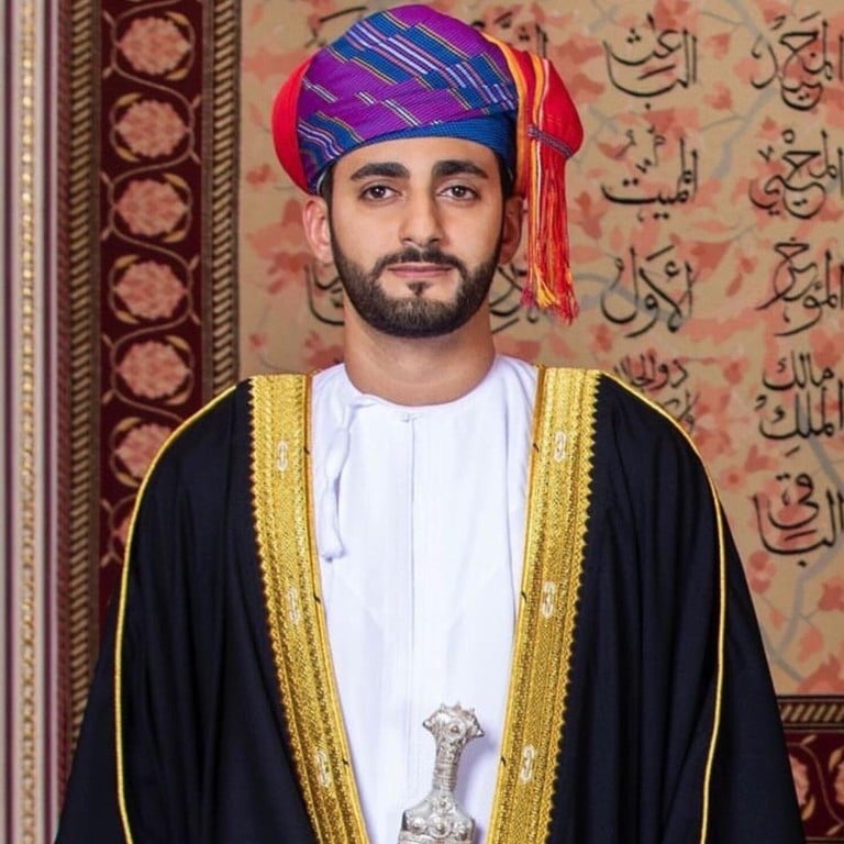 Crown Prince Sayyid Theyazin is next in line for the Omani throne, after his father. Photo: @SondosFromARA/Twitter