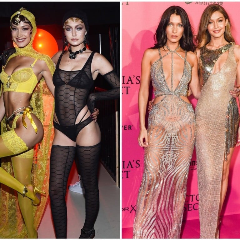 Sisters Gigi and Bella Hadid regularly coordinate looks for both runway shows and red carpet events ... here are our favourites. Photos: Getty Images