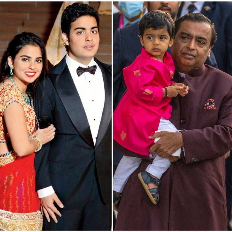 The future of Mukesh Ambani’s Reliance has been revealed, and he’s keeping it in the family as expected. Photos: Instagram / @ambanifamily, AP