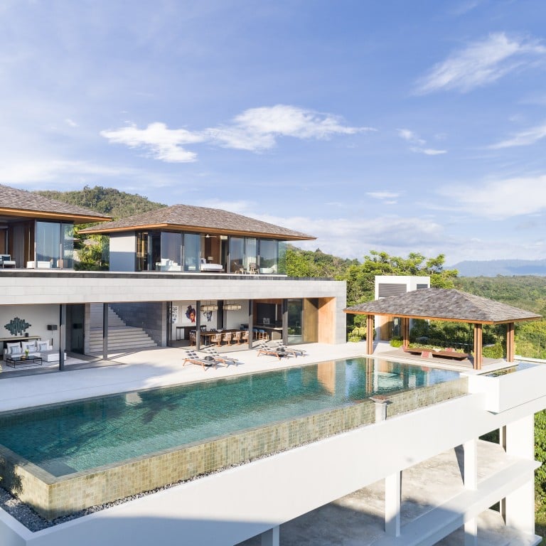 This five-bedroom, five-bathroom villa at Avadina Hills by Anantara Phuket is characteristic of the tropical villa-style homes popular in global wellness hotspots like Phuket and Bali. Photo: Knight Frank