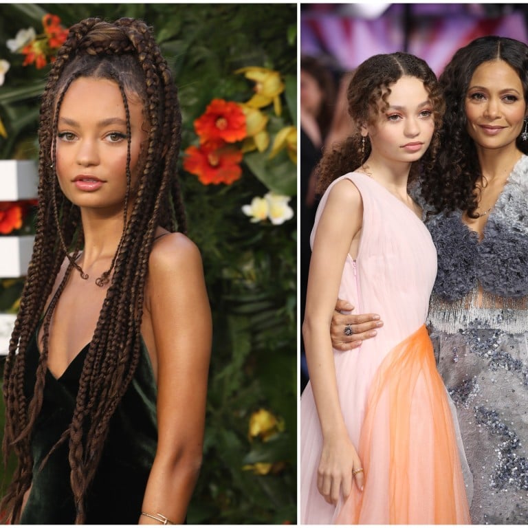 Thandiwe Newton’s daughter Nico Parker is also an actress. Photos: Getty