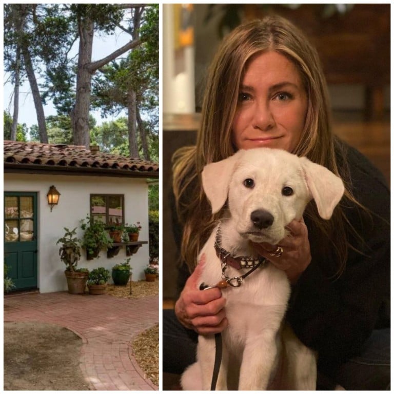 Jennifer Aniston purchased Oprah Winfrey’s farm house. Photos: Luxurylaunches, @jenniferaniston/Instagram