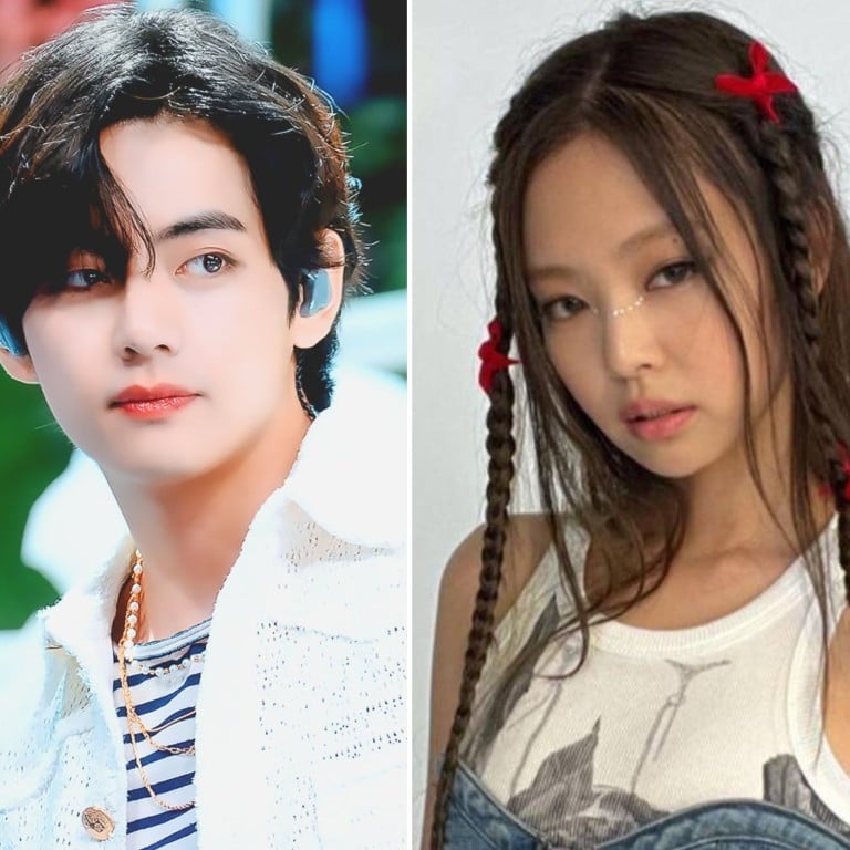 Are BTS’ V and Blackpink’s Jennie dating? Here’s everything you need to know. Photos: @1TD6K9DEMuJ5iAq, @jennierubyjane/Twitter