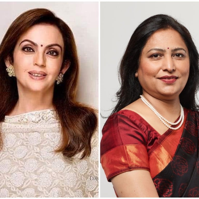 India’s richest wives, Nita Ambani and Priti Adani, live very different lives. Photos: Handout, @nitaambaniii/Instagram