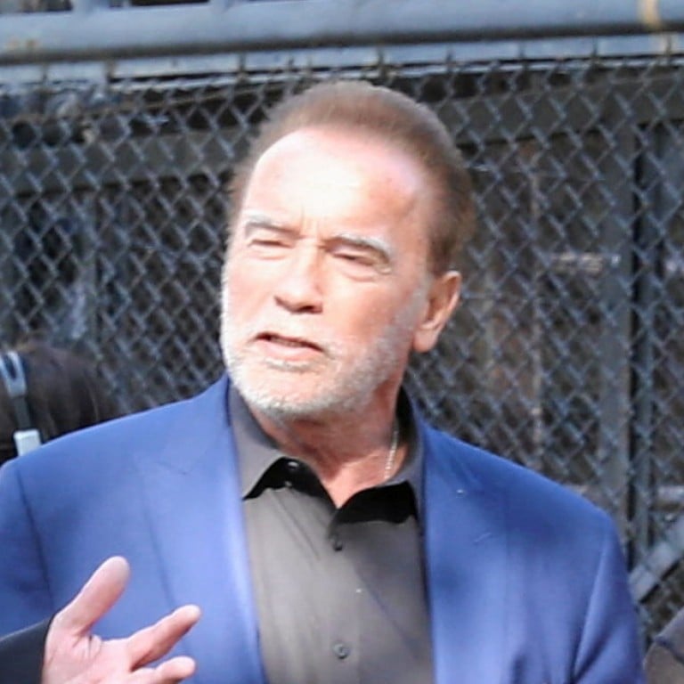 ‘Terminate’ hate, Arnold Schwarzenegger says on visit to Nazi death