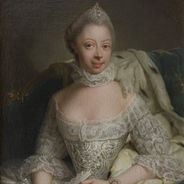 Portrait of Princess Charlotte of Mecklenburg-Strelitz (1744-1818), Queen of Great Britain, 1762. Found in the collection of Nationalmuseum Stockholm. Photo: Fine Art Images/Heritage Images/Getty Images