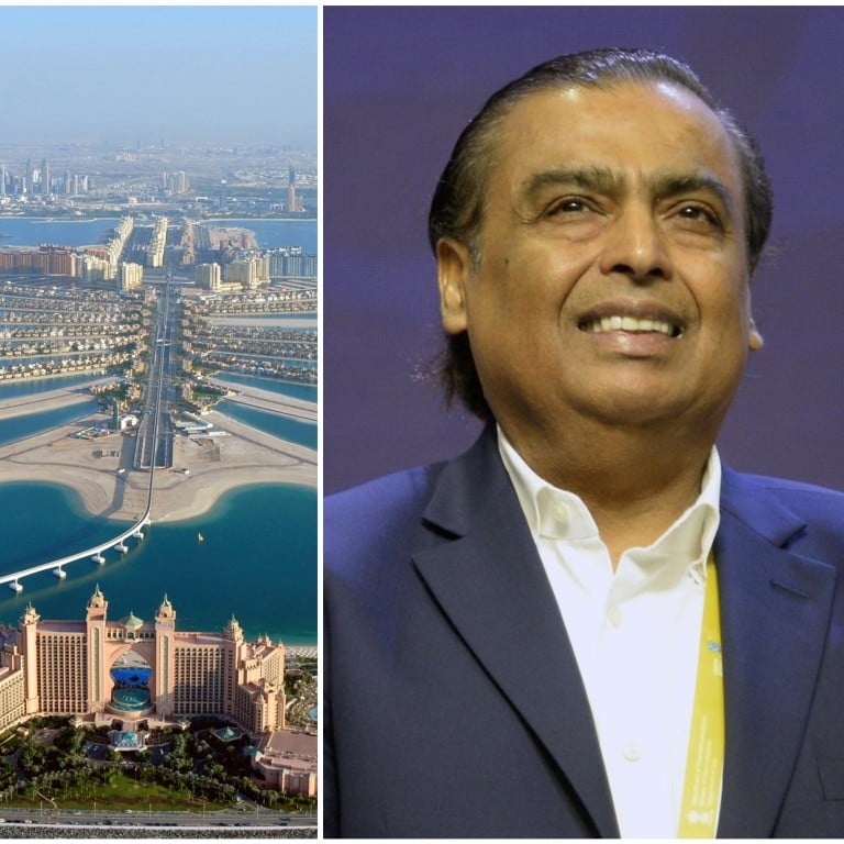 Mukesh Ambani just dropped another US$163 million on real estate in Dubai. Photos: Google Maps, Reuters, Bloomberg