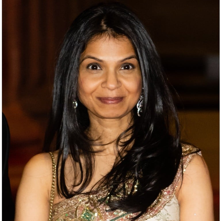 The wife of UK’s next prime minister Rishi Sunak, Akshata Murthy, comes from a wealthy family. Photos: WireImage, Getty Images