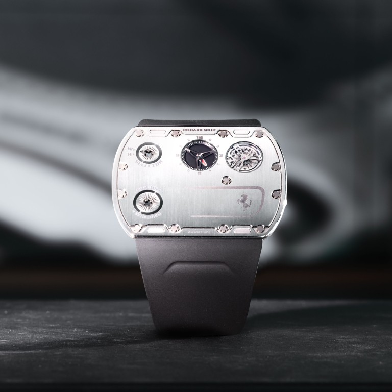 Richard Mille’s RM UP-01 Ferrari is the thinnest watch in the world at 1.75mm thick. Photos: Richard Mille