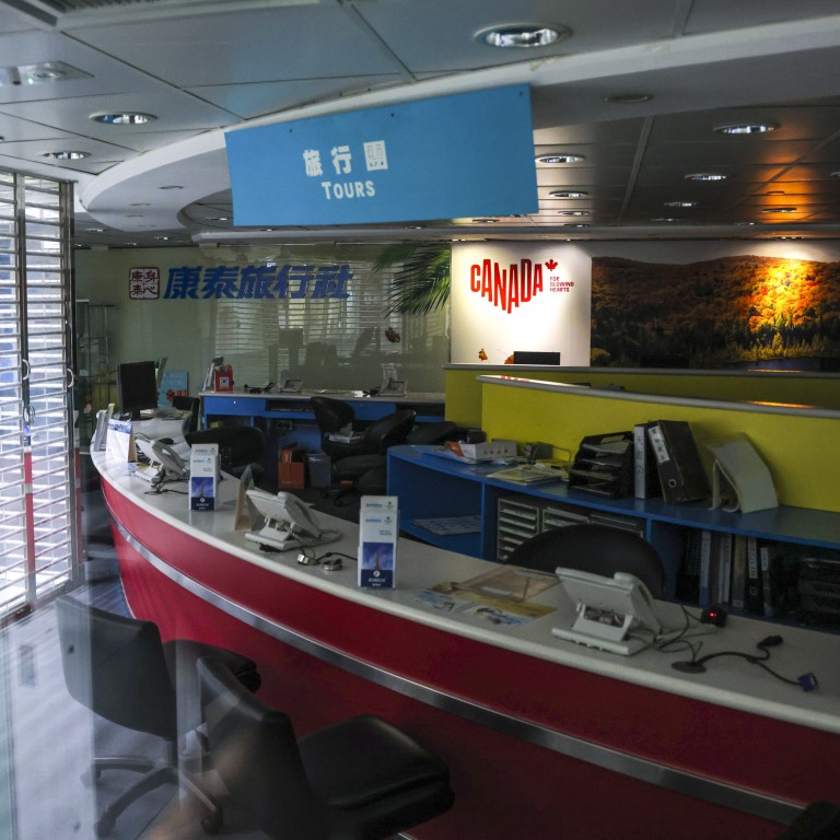 Hong Kong travel sector appeals for coronavirus breaks for tour groups