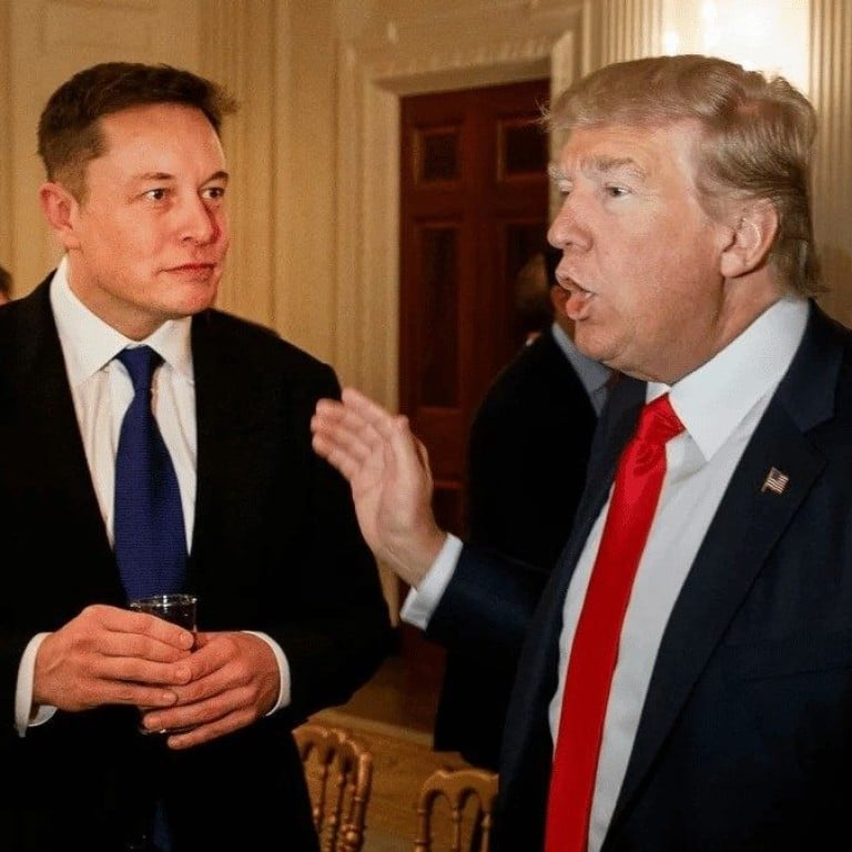 Tesla CEO Elon Musk and former US president Donald Trump have had a rocky relationship over the years. Photo: AP