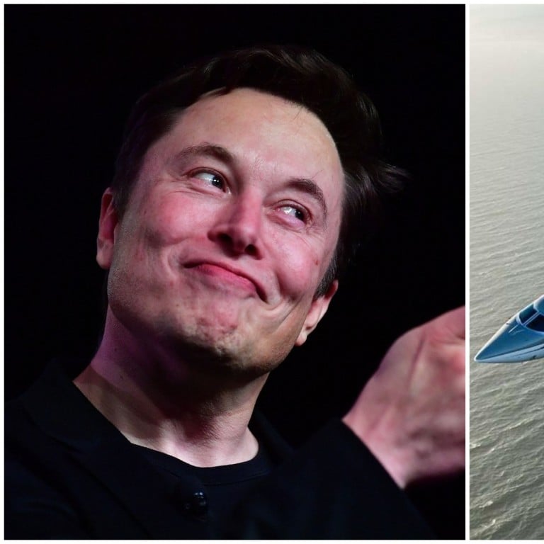 Elon Musk and a G650ER in the air. Photos: AFP; Luxurylaunches