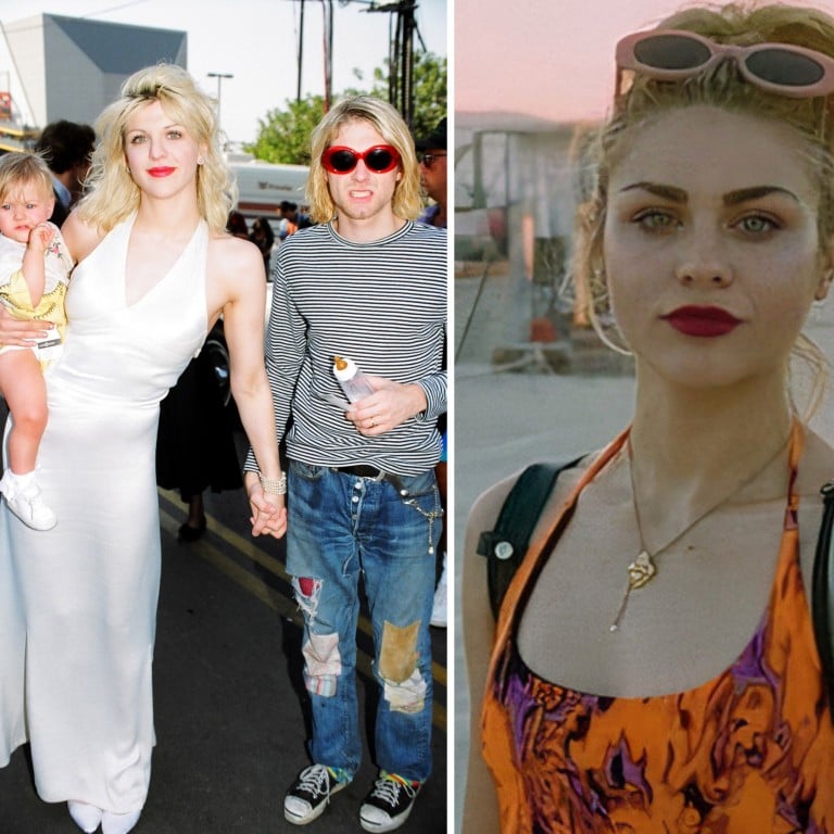 Francis Bean Cobain is the daughter of Kurt Cobain and Courtney Love. Photos: Getty Images, @thespacewitch/Instagram