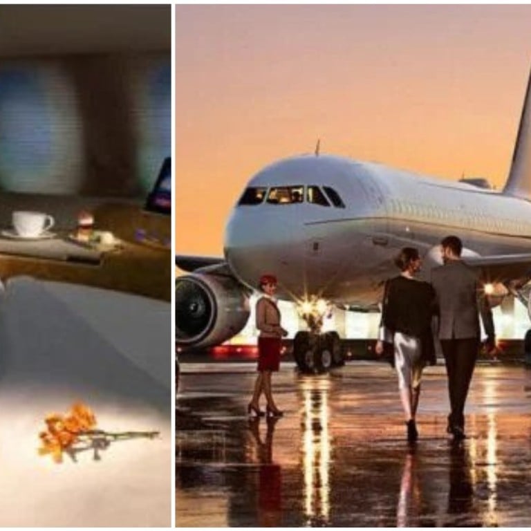 Inside the swish new Airbus A319 ACJ Executive Jet. Photos: Emirates