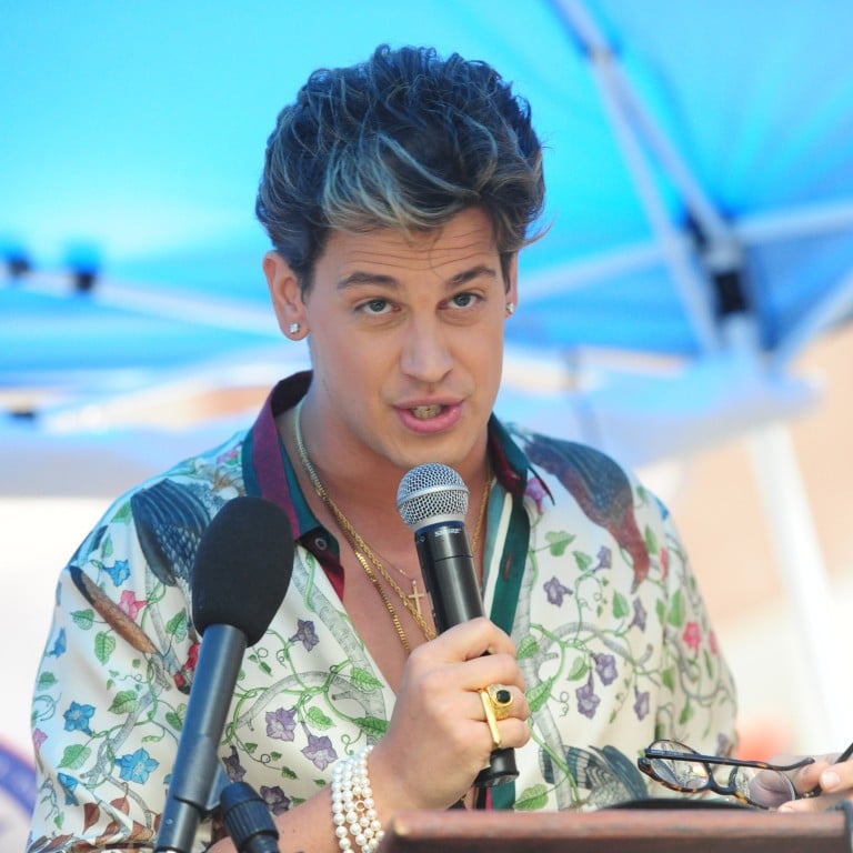 Ye says he has recruited controversial alt-right figure Milo Yiannopoulos to help with his 2024 presidential campaign. Photo: Getty Images