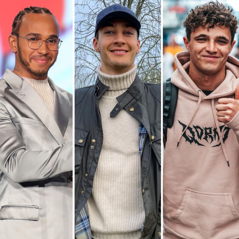 Lewis Hamilton, George Russell, Lando Norris and Max Verstappen all raked in big money this year. Photos: @lewishamilton; @georgerussell63; @landonorris; @maxverstappen1/Instagram