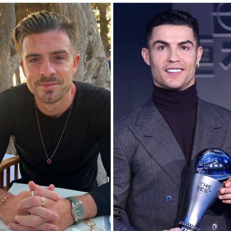 Paul Pogba, Jack Grealish, Cristiano Ronaldo and Kylian Mbappé signed some of the most expensive team transfer deals in football history. Photos: @paulpogba, @jackgrealish, @cristiano, @k.mbappe/Instagram