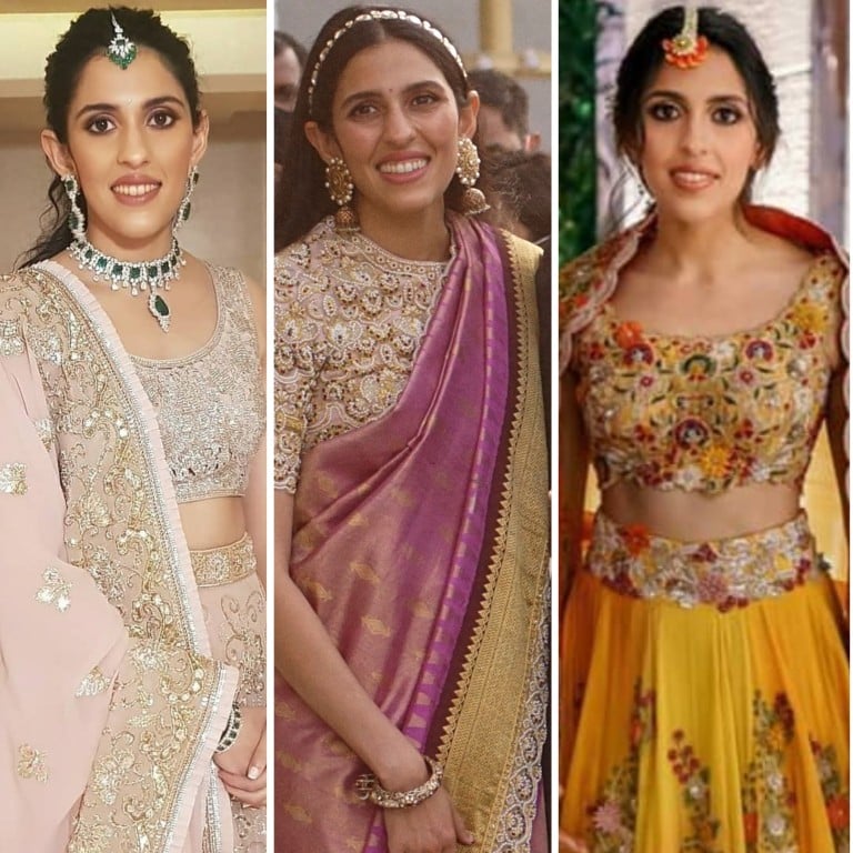 Shloka Mehta, wife of billionaire heir Akash Ambani, is a style icon in India and loves wearing traditional outfits that showcase her roots and culture. Photos: @anamikakhanna.in, @shloka_mehta_official/Instagram; Getty Images; @shlokaakashambani_fp/Instagram