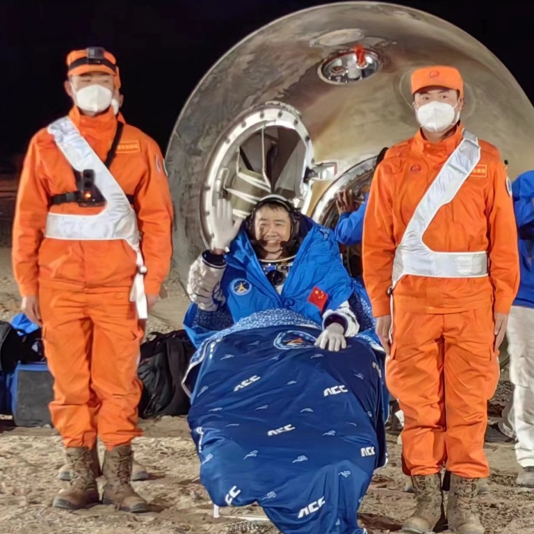 China’s Space Station Assembled, Shenzhou-14 Crew Returns To Earth With ...