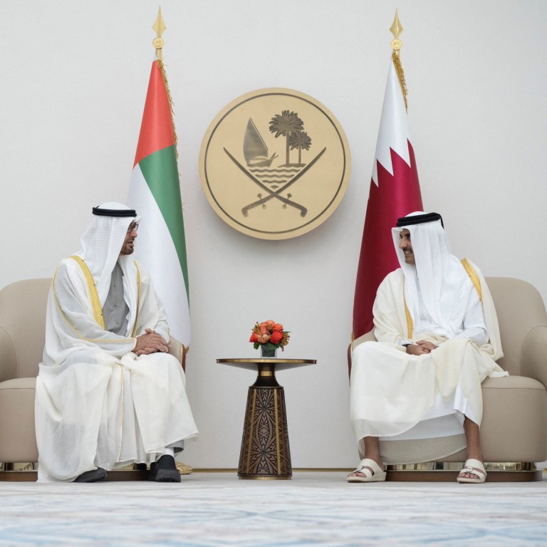 UAE leader makes surprise visit to Qatar after years long four nation