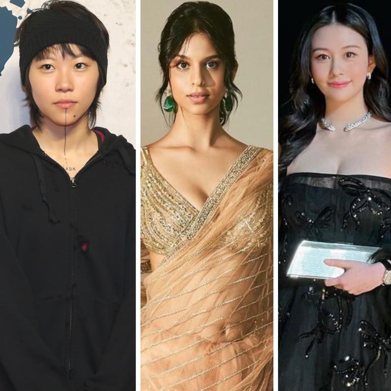 Blackpink’s Jennie, Leah Dou, Suhana Khan and Ayla Sham Yuet were all born with celebrity parents. Photo: @jennierubyjane/Instagram; Getty Images; @suhanakhan2/Instagram; @yuetyuetxx/Instagram