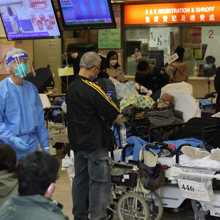 Hong Kong emergency wards flooded with patients after increased Covid19 infections and numbers