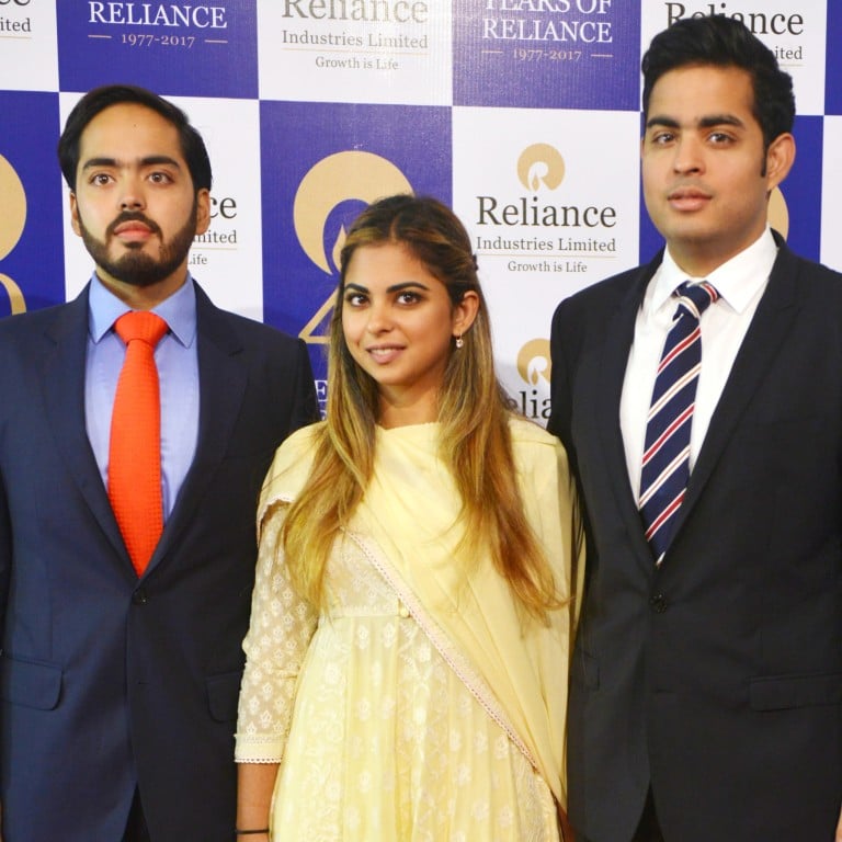 Anant, Isha and Akash Ambani are heirs to Mukesh Ambani’s billion-dollar enterprise. Photo: Getty Images