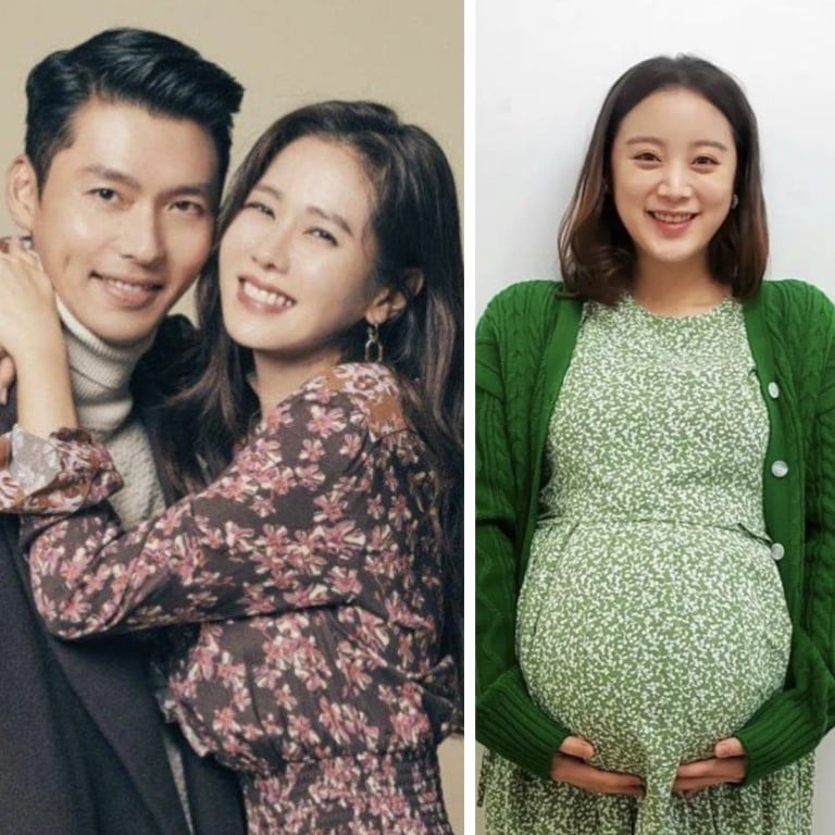 Korean stars Lee Hanee, Hyun Bin and Son Ye-jin, and Woo Hye-rim all became parents in 2022! Photos: @honey_lee32 @wg_lim/Instagram, TVN