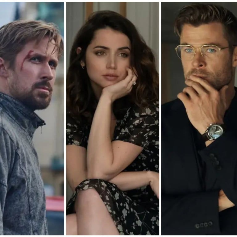 Ryan Gosling, Ana de Armas, Chris Hemsworth and Dakota Johnson all starred in movies that bombed with critics in 2022. Photos: Handout