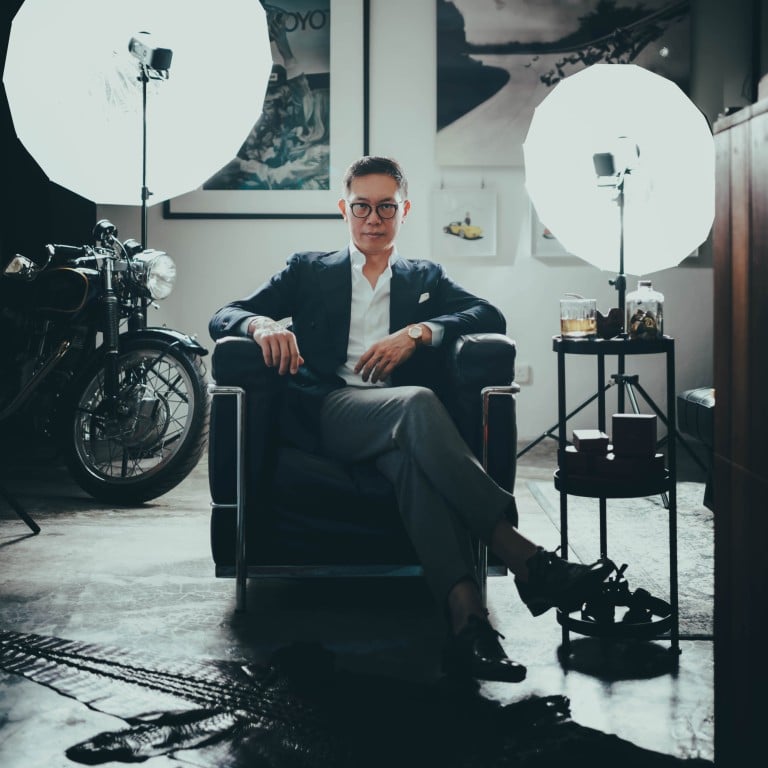 Carson Chan turned an obsession with mechanics into a passion for luxury watches. Photo: Kauzrambler