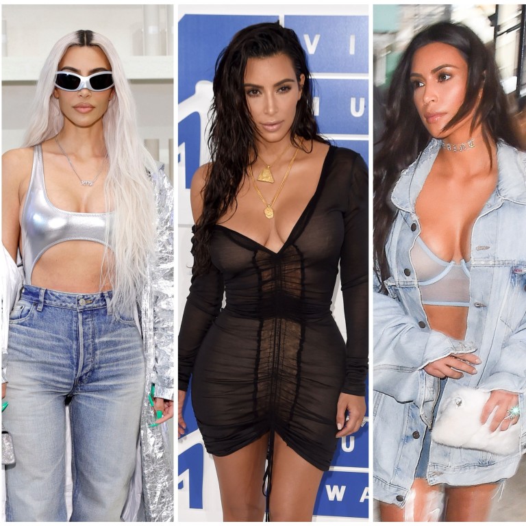 Kim Kardashian in black bustier top and jeans on January 10 ~ I