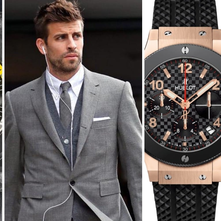 Gerard Piqué boasts an impressive luxury watch collection. Photos: @audemarspiguet, @3gerardpique, @hublot/Instagram
