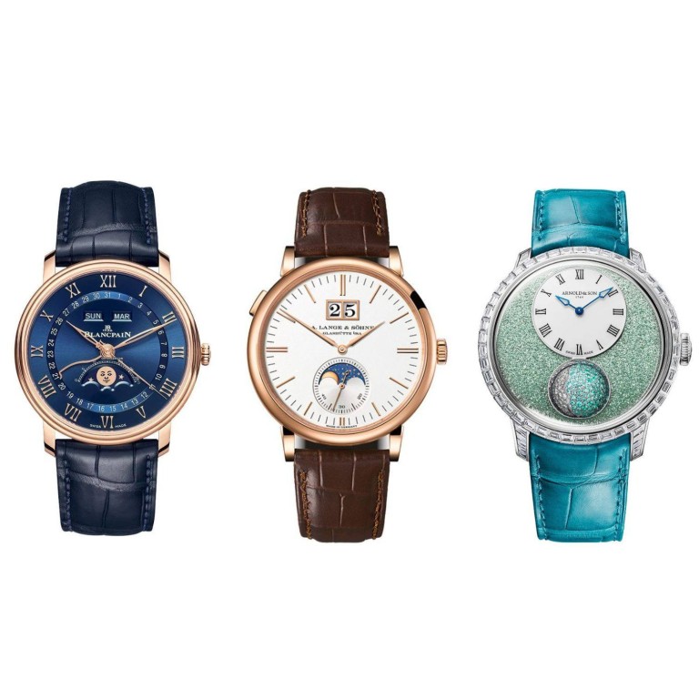 5 dazzling Swiss luxury watches with moon phase complications