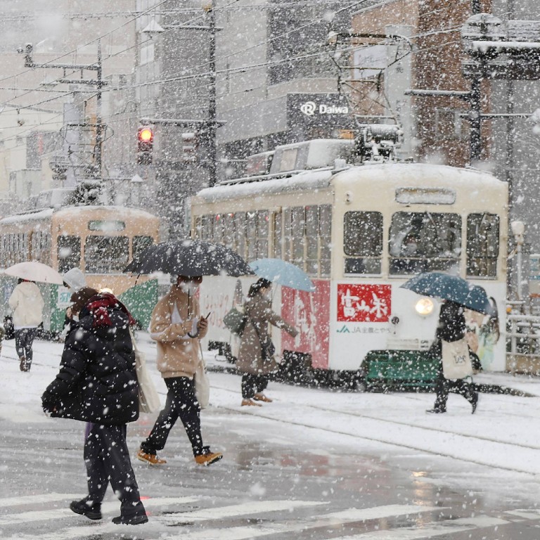 ‘Once-in-a-decade’ blizzard blows up holiday plans for thousands of Hong Kong tourists in Japan