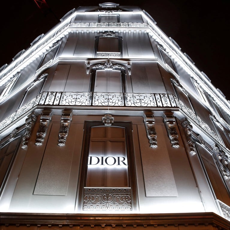 A Dior logo is seen outside a Dior store in Paris, France, in January 2020. Photo: Reuters