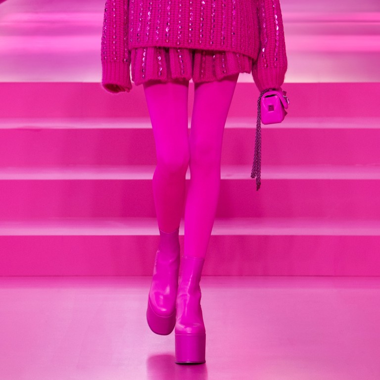 High impact boots, long and short, for the winter season from the biggest names in the business. Photo: Valentino