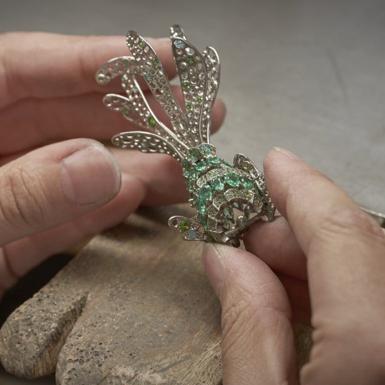 Chopard and other high jewellery brands love to mimic the wonders of nature in their rings, brooches, bracelets and earrings. Photo: Chopard