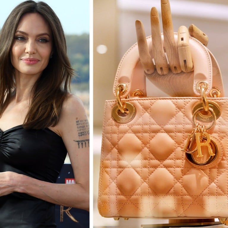 Angelina Jolie owns a collection of gorgeous designer handbags, including her Lady Dior. Photos: DPA, Shutterstock