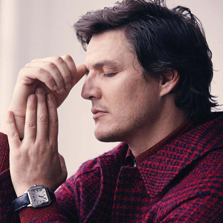 Pedro Pascal wearing the iconic Santos de Cartier. Photo: Facebook