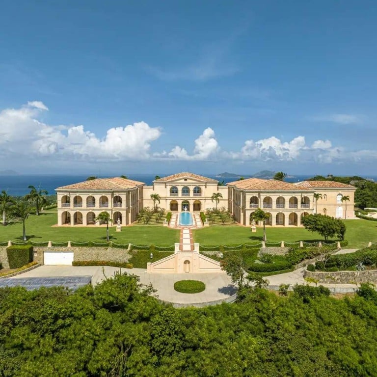 Knight Frank has just put this incredible mansion in the Caribbean up for sale, with a price tag of US$200 million. Photo: Knight Frank