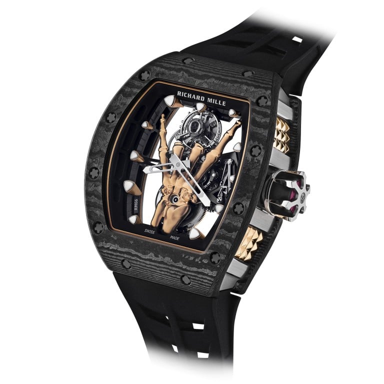 The RM 66 Flying Tourbillon timepiece embodies the spirit of rock ‘n’ roll. Photos: Richard Mille